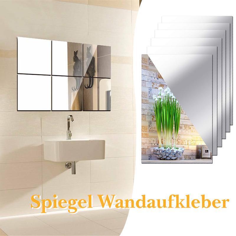 Runde Spiegel Wandaufkleber Set - 26 Stück Acryl Selbstklebend