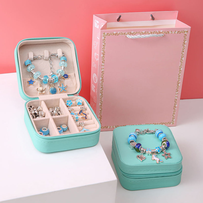 Handgefertigtes Perlenarmband-Set für Kinder