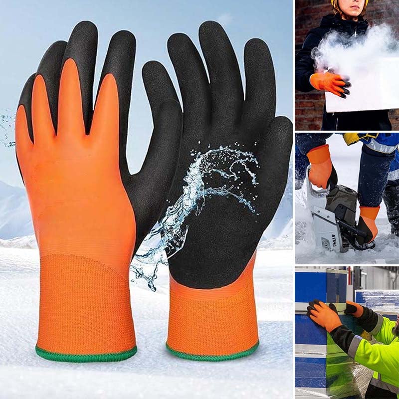 Warme und wasserdichte Arbeitshandschuhe