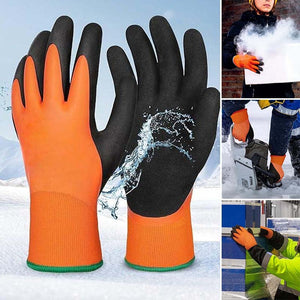 Warme und wasserdichte Arbeitshandschuhe