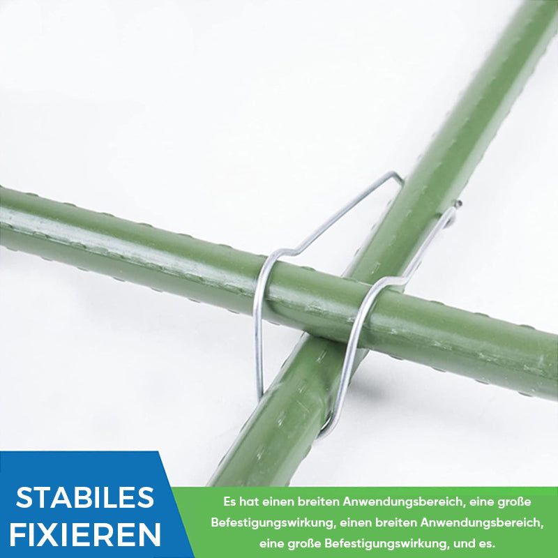 Kletternde kunststoffummantelte Stahlrohrverschraubungen