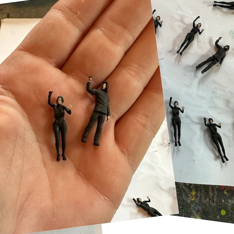 Kreativer Graffiti-Blumentopf-Stifthalter