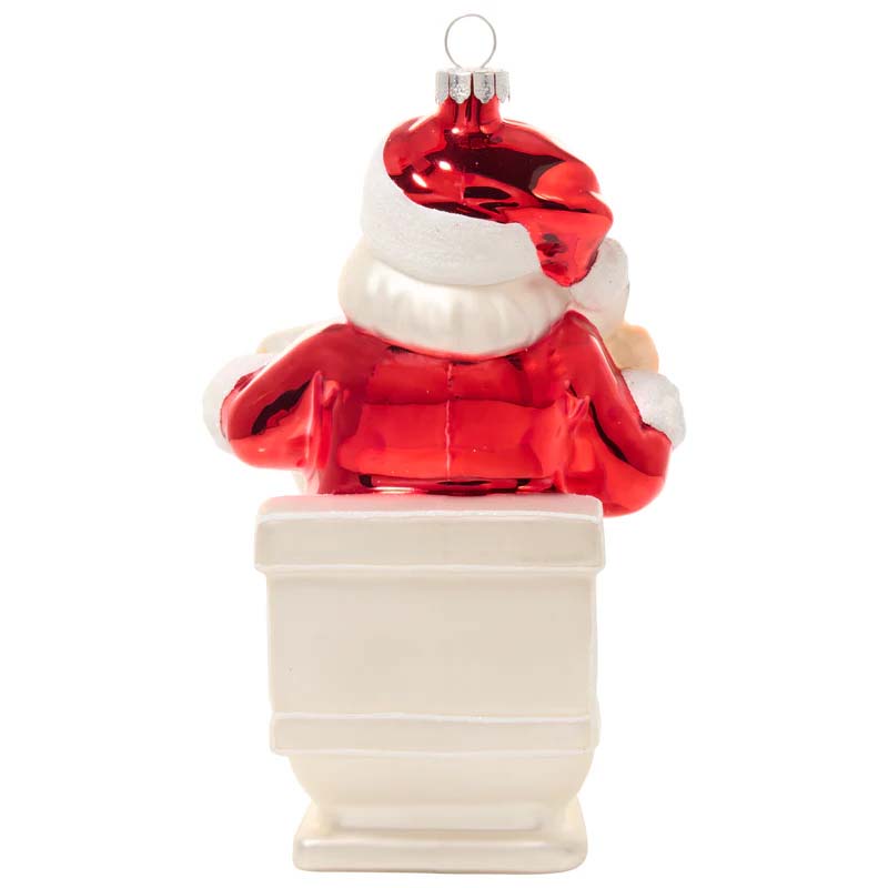 Lustige skulpturale Weihnachtsornamente