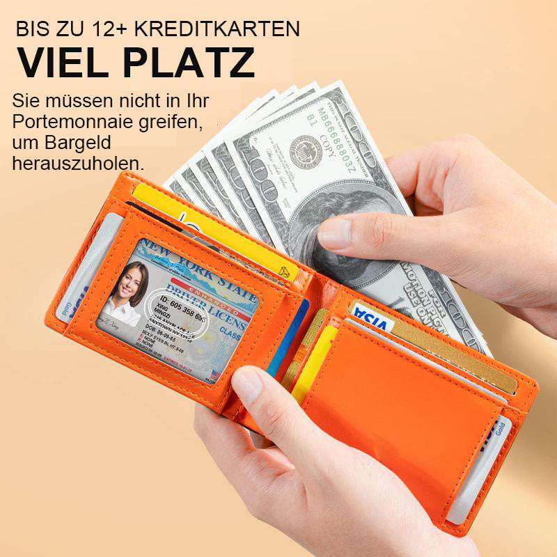 Schlanke Brieftasche für Männer mit RFID-Blockierung