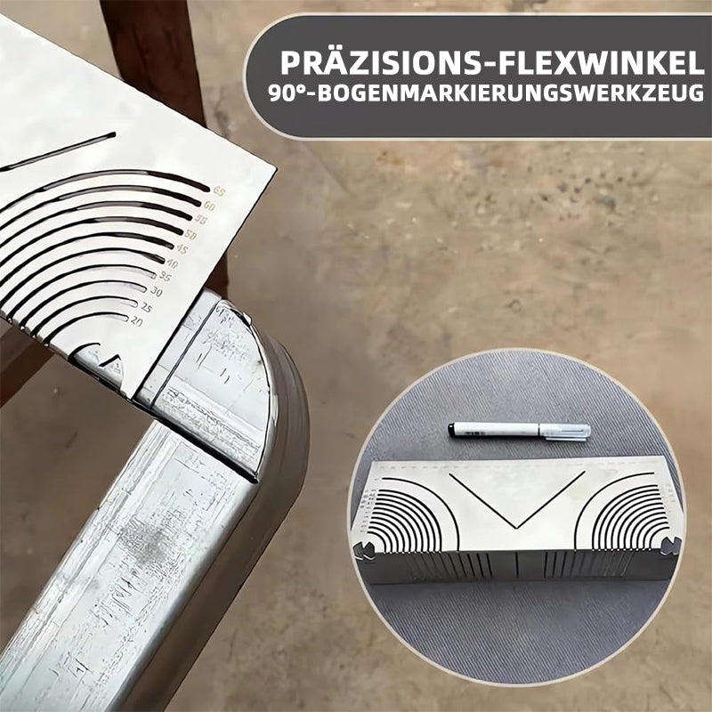 Präzisions FlexWinkel und Bogenmarkierungswerkzeug