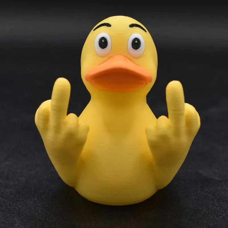 Mittelfinger-Ente