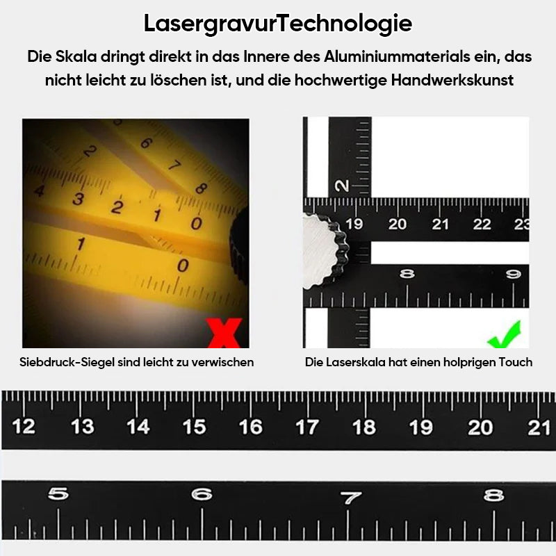 Multi-Winkel-Messlineal