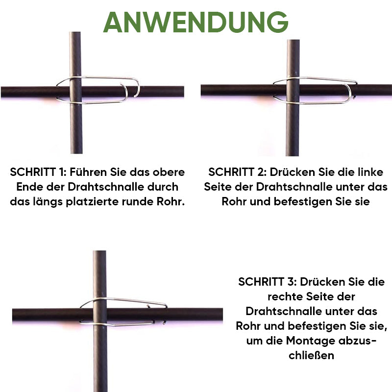 Kletternde kunststoffummantelte Stahlrohrverschraubungen