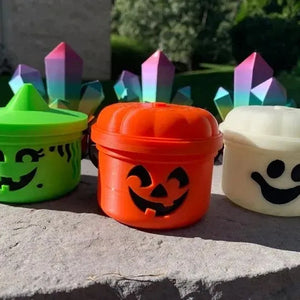 Halloween-Süßigkeiten-Glas