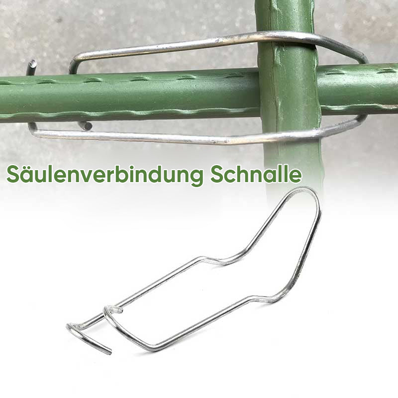 Kletternde kunststoffummantelte Stahlrohrverschraubungen