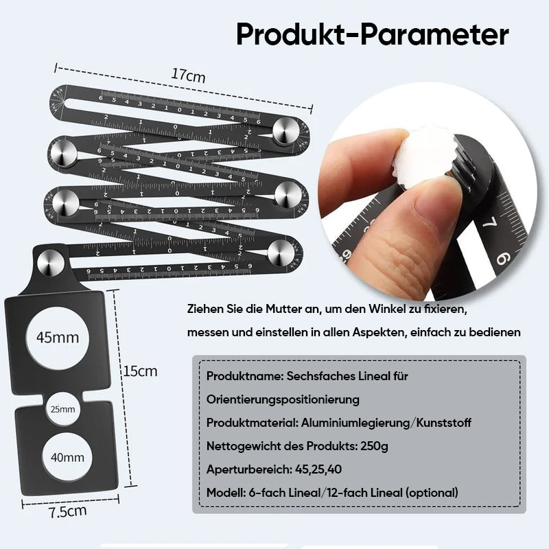 Multi-Winkel-Messlineal