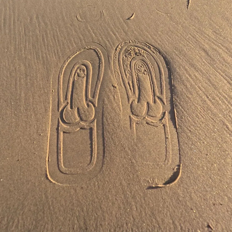 Versteckte Unisex-Penis-Flops
