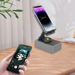 Bluetooth audio power bank holder
