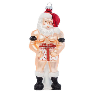 Lustige skulpturale Weihnachtsornamente