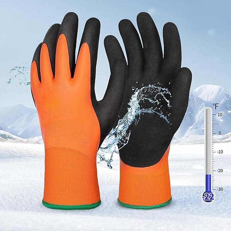 Warme und wasserdichte Arbeitshandschuhe