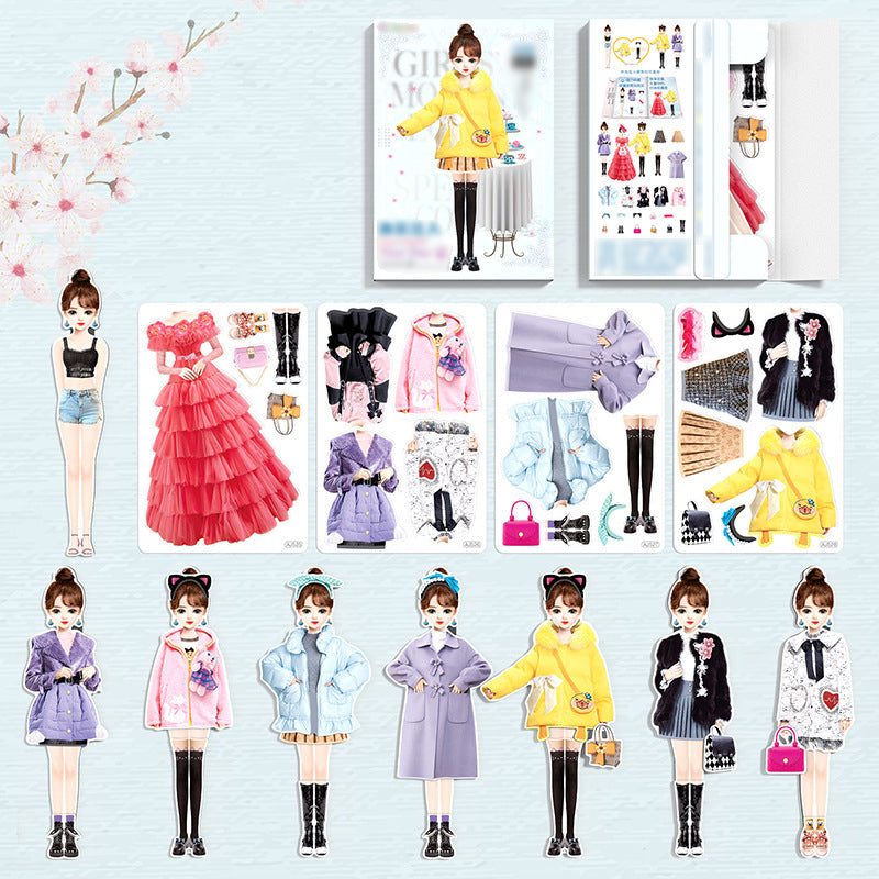 👗Magnetisches Ankleidespiel für Babys👸