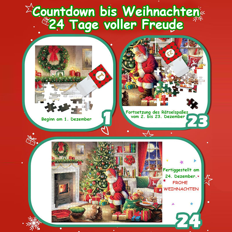 Weihnachts-Puzzlebox