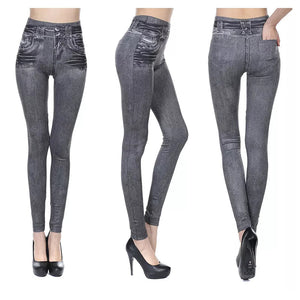 Nahtlose Fleece-Jeans für Damen