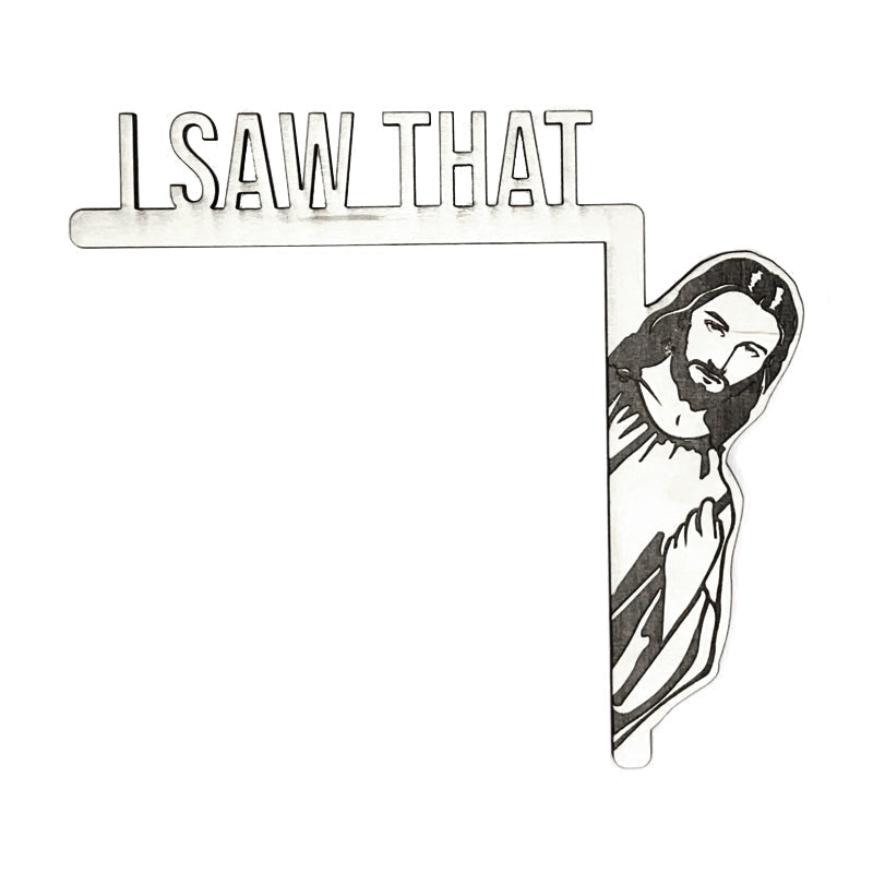 Lustige Jesus-Türrahmendekoration
