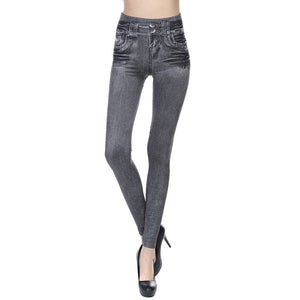 Nahtlose Fleece-Jeans für Damen
