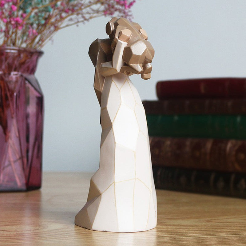 Engel der Freundschaft Hund Monument Figur