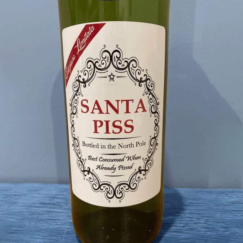 Weihnachten lustige Flaschenetiketten(5 Stück)