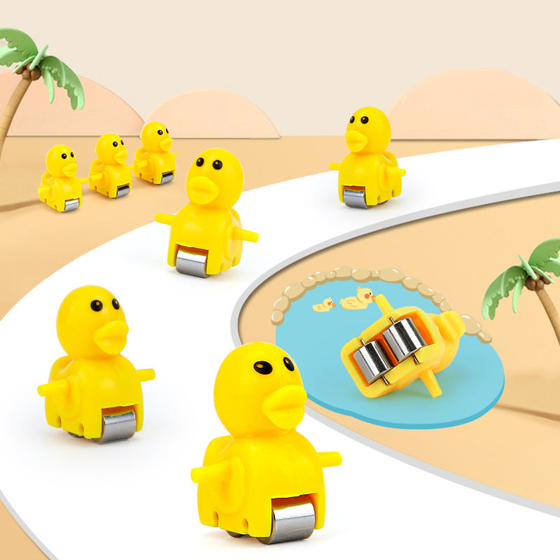 🐥Elektrische Enten Slide Track mit Licht und Musik🐥