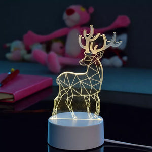 3D magisches Nachtlicht
