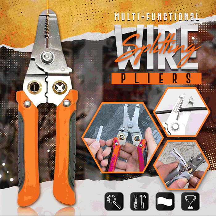 Multifunktionale Drahtspaltzange