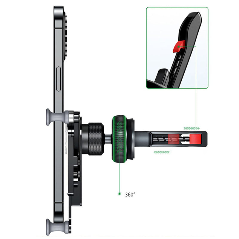 Stabiler Und Versenkbarer Handyhalter Aus Aluminiumlegierung