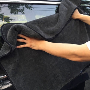 Gedrehtes Mikrofaser-Handtuch für die Autowasch- und Glasreinigung