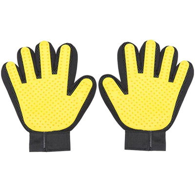 Bequee Hochwertiger Fellpflege-Handschuh für Hund & Katze