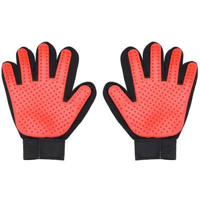 Bequee Hochwertiger Fellpflege-Handschuh für Hund & Katze