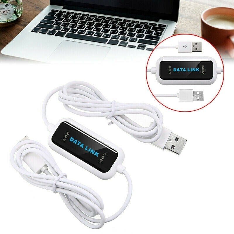 Kompaktes USB-PC-zu-PC-Übertragungskabel