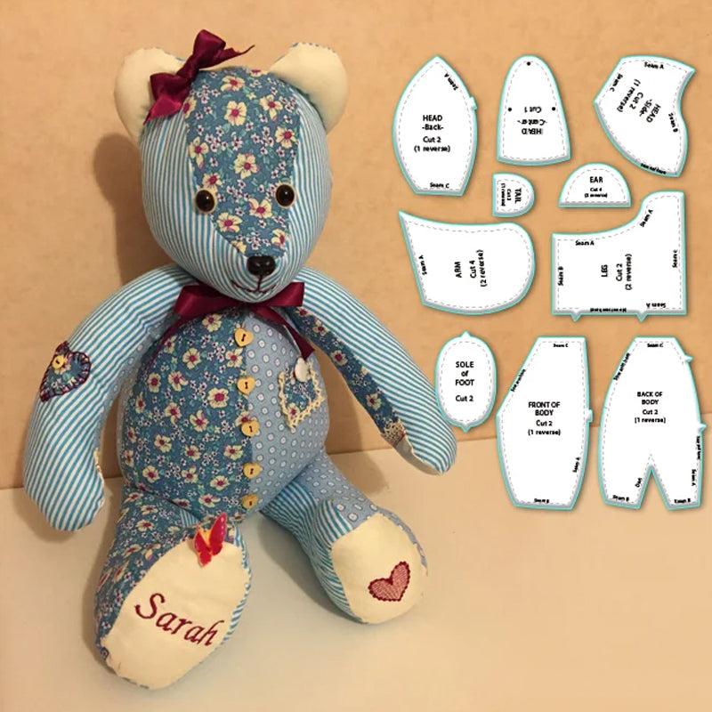 Gedächtnisbär-Regelvorlagen-Set