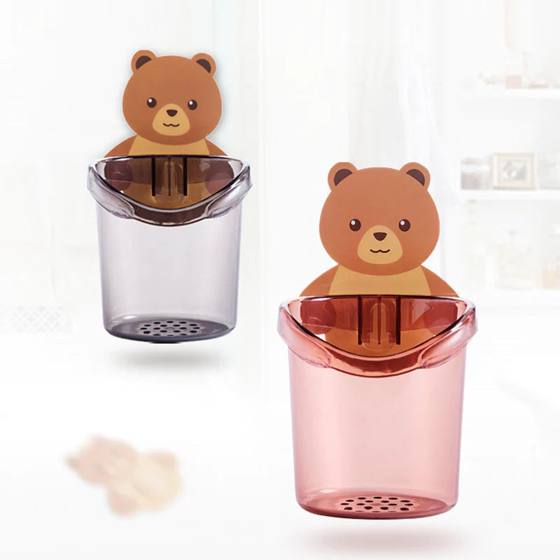 Teddybär-Zahnbürstenhalter