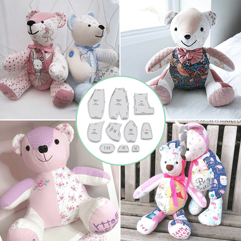 Gedächtnisbär-Regelvorlagen-Set