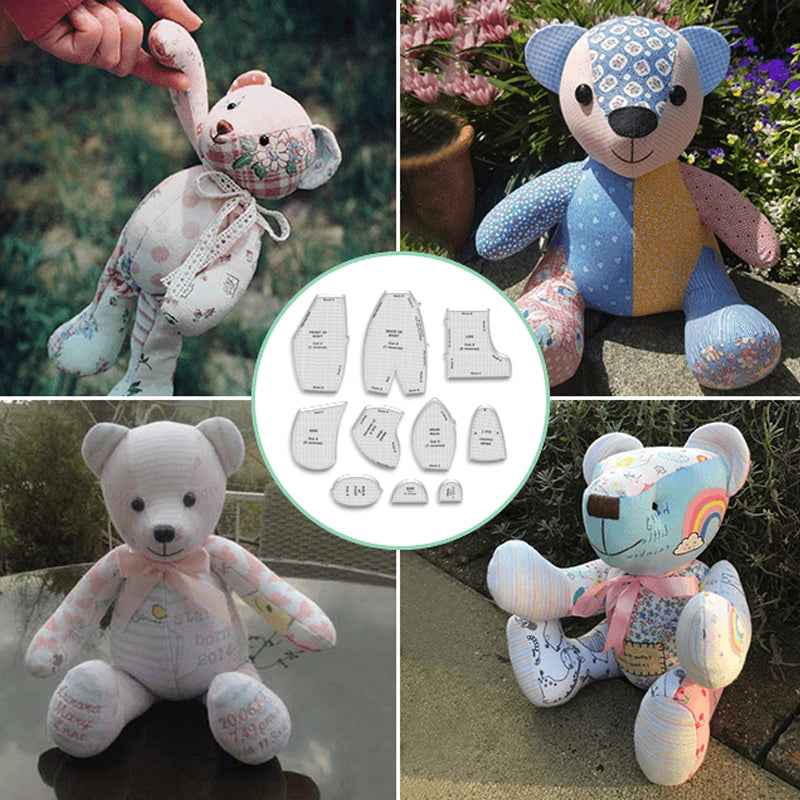 Gedächtnisbär-Regelvorlagen-Set