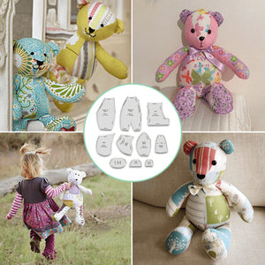 Gedächtnisbär-Regelvorlagen-Set