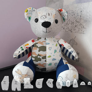 Gedächtnisbär-Regelvorlagen-Set