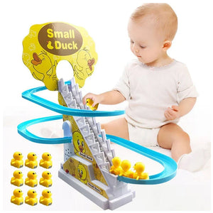 🐥Elektrische Enten Slide Track mit Licht und Musik🐥