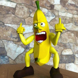Banane Modellierung Ornament aus Harz
