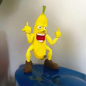 Banane Modellierung Ornament aus Harz
