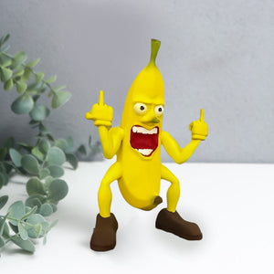 Banane Modellierung Ornament aus Harz