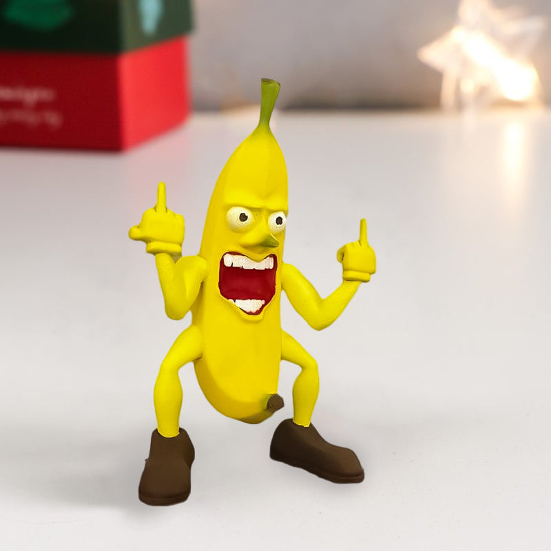 Banane Modellierung Ornament aus Harz