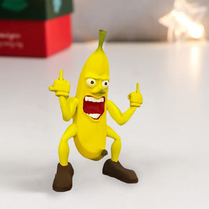 Banane Modellierung Ornament aus Harz