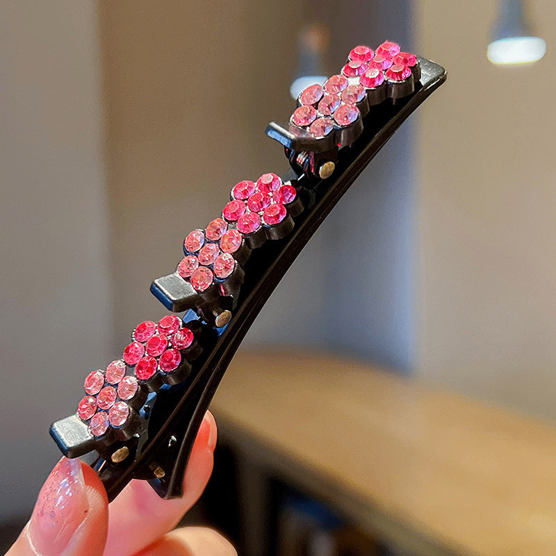 Strass Blume Haarnadel