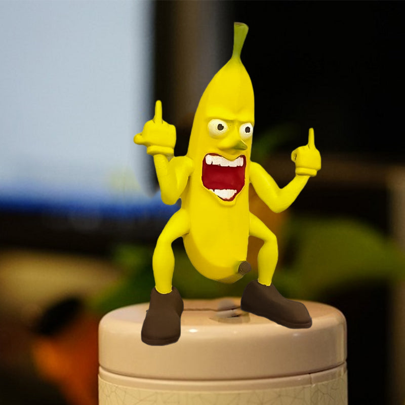 Banane Modellierung Ornament aus Harz