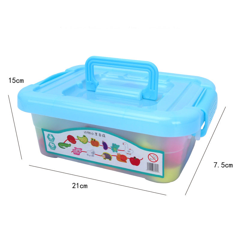 Pädagogisches Holzperlenspielzeug für Kinder