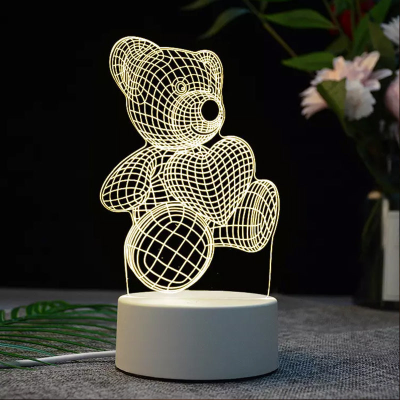 3D magisches Nachtlicht